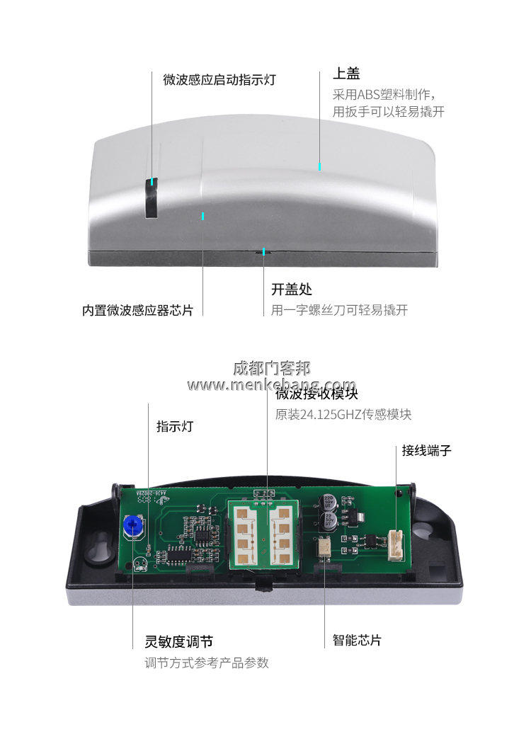 自動門感應探頭調節