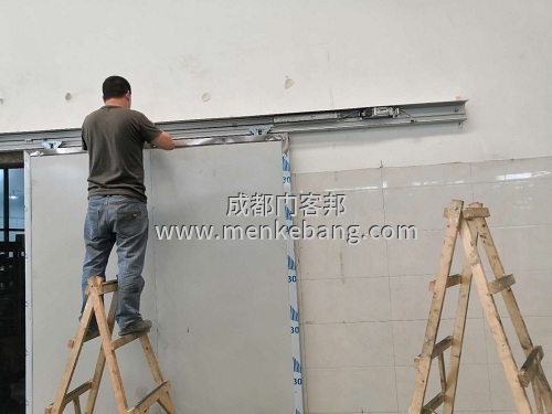 廠房不銹鋼自動門案例 廠房不銹鋼自動門案例