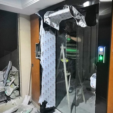 門禁自動(dòng)門案例圖