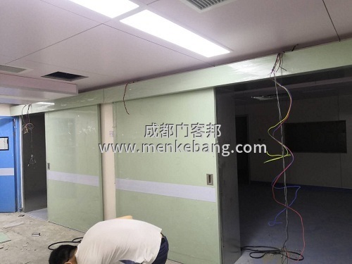 成都醫用自動門,醫用自動門公司定做,手術室自動門廠家制作案例