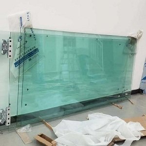 高新區無框感應門安裝案例