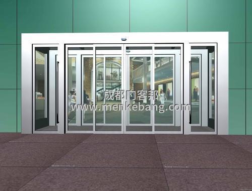 玻璃電動移門,玻璃自動移門,自動感應玻璃移門
